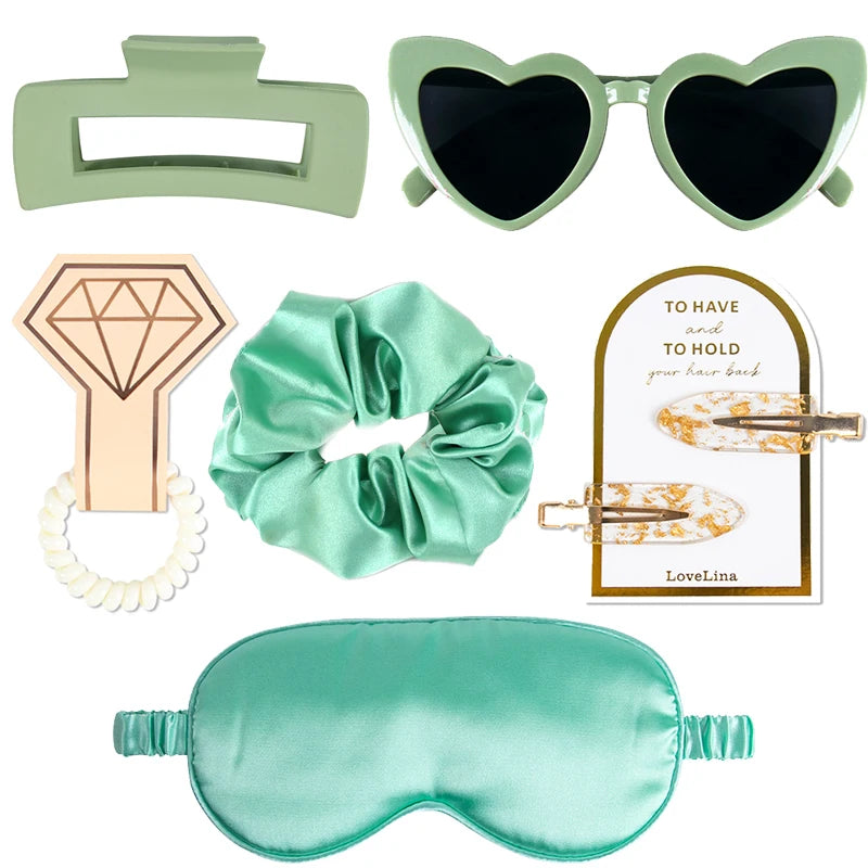 Juego de regalo multiusos de 6 piezas para bodas, despedidas de soltera.