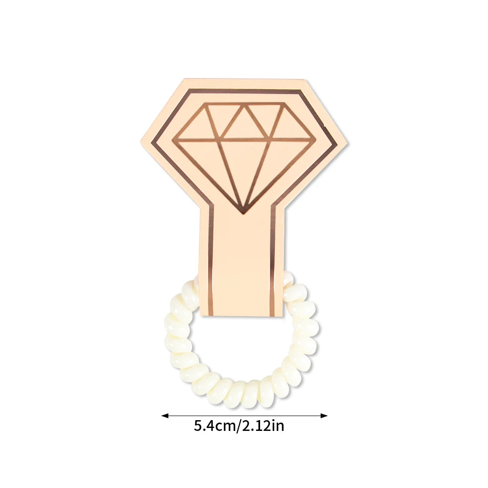 Set regalo multiuso da 6 pezzi per matrimoni e feste nuziali.