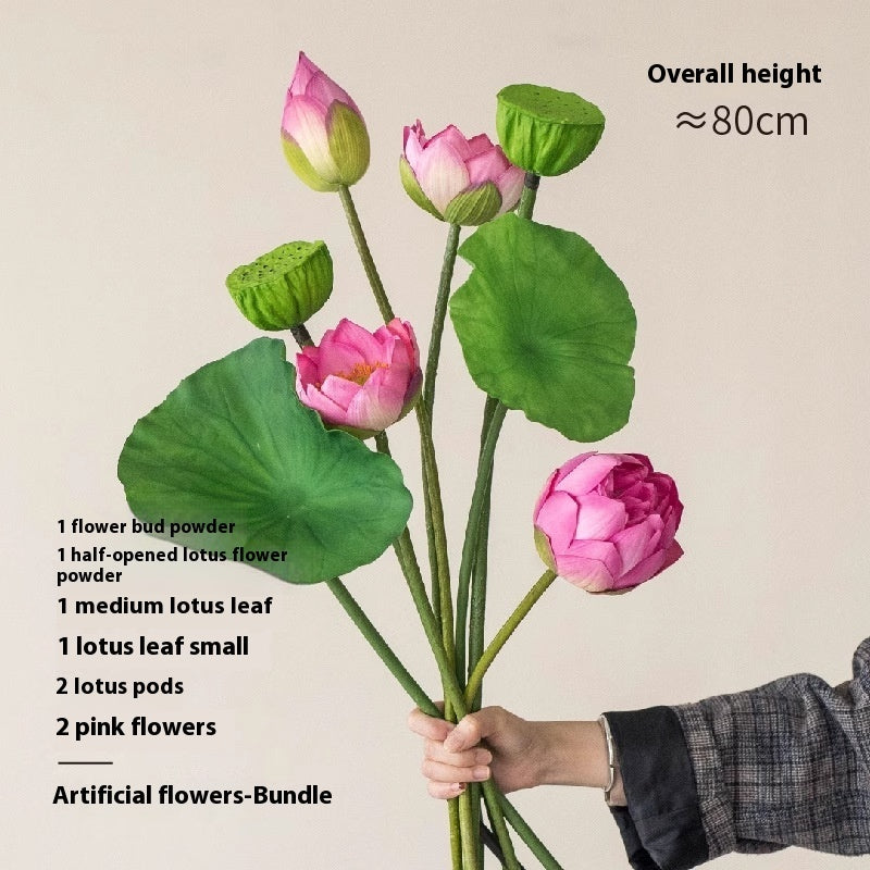 Flores Loto Vainas de Loto