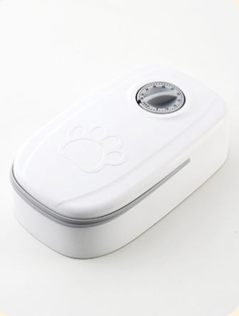 Automatischer Futterautomat mit intelligenter Schwerkraftdosierung – Edelstahlnapf