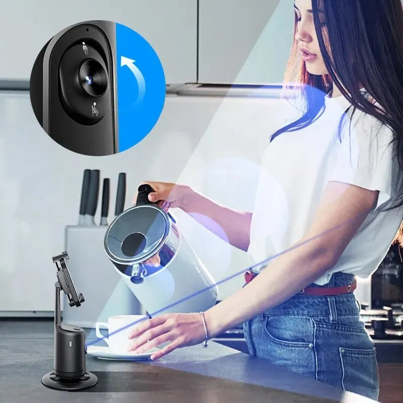 360 Auto Face Tracking Smartphone Video Tripod