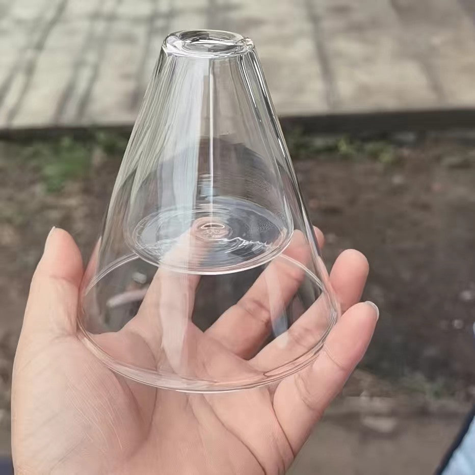 Vase Stilvolles Design Hochwertiges Glas