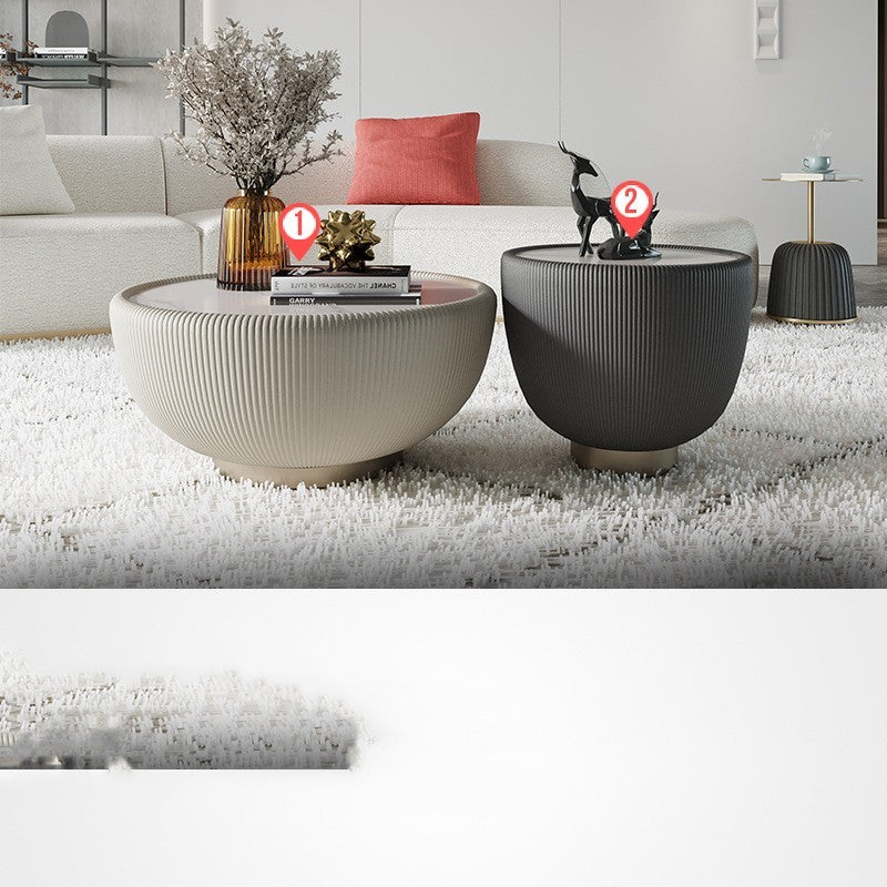 Table Modern Simple Light Luxury Round Tea  Small House