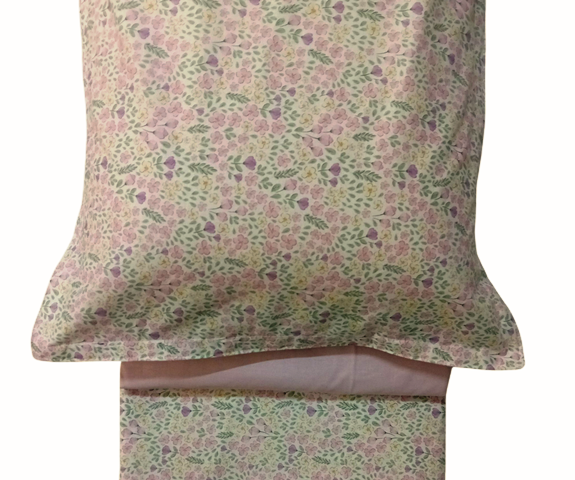 Campo di Fiori – Completo Letto Matrimoniale in Cotone Percalle, hergestellt in Italien