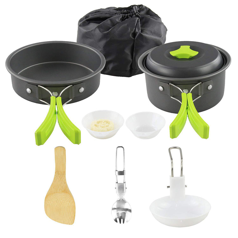 Cookware Kit Outdoor Camping Set Aluminum Equipment