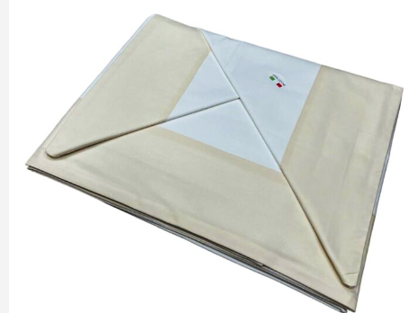 Komplettes letto matrimoniale Feel con Bordo in Cotone | Hergestellt in Italien