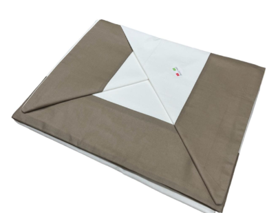 Komplettes letto matrimoniale Feel con Bordo in Cotone | Hergestellt in Italien