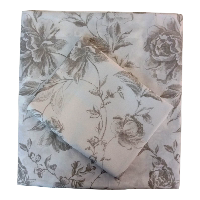 Completo Letto Matrimoniale Parigi Stampa Floreale