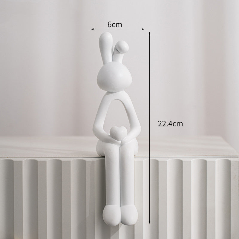 Kaninchen mit kleinen Beinen, lang