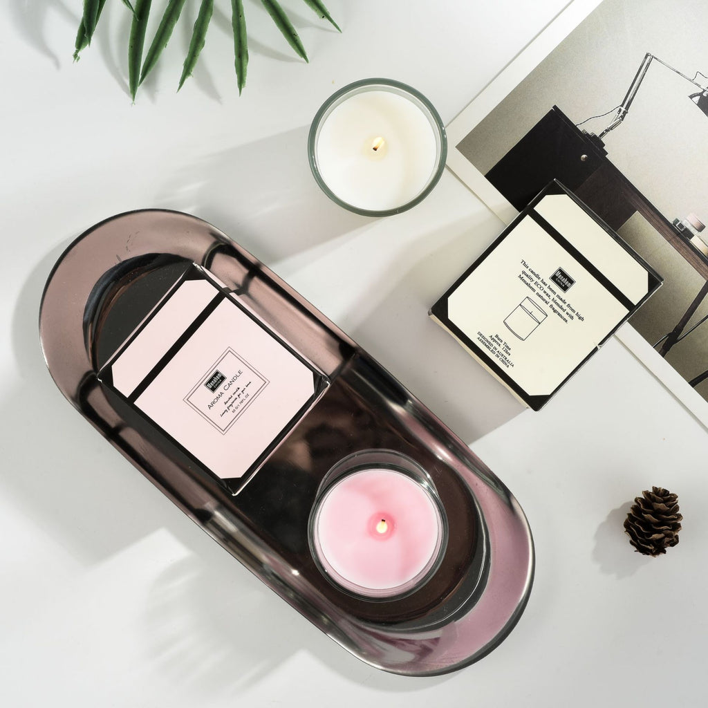 Kerzen Aromatherapie Glas Romantischer Duft