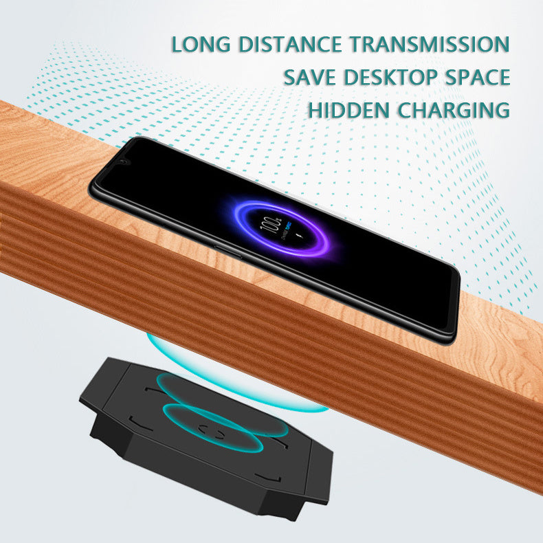 Long-distance Desktop Hidden Wireless Charging And Fast Charging.