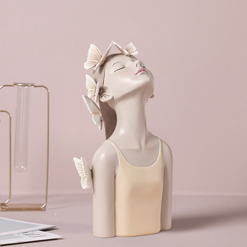 Ornamenti in resina Bubble Girl Nordic Creative Home