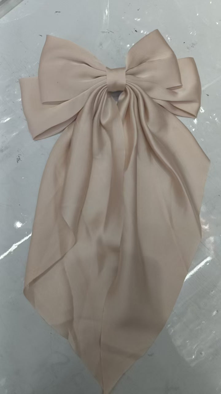 Spring Satin Ribbon Bow