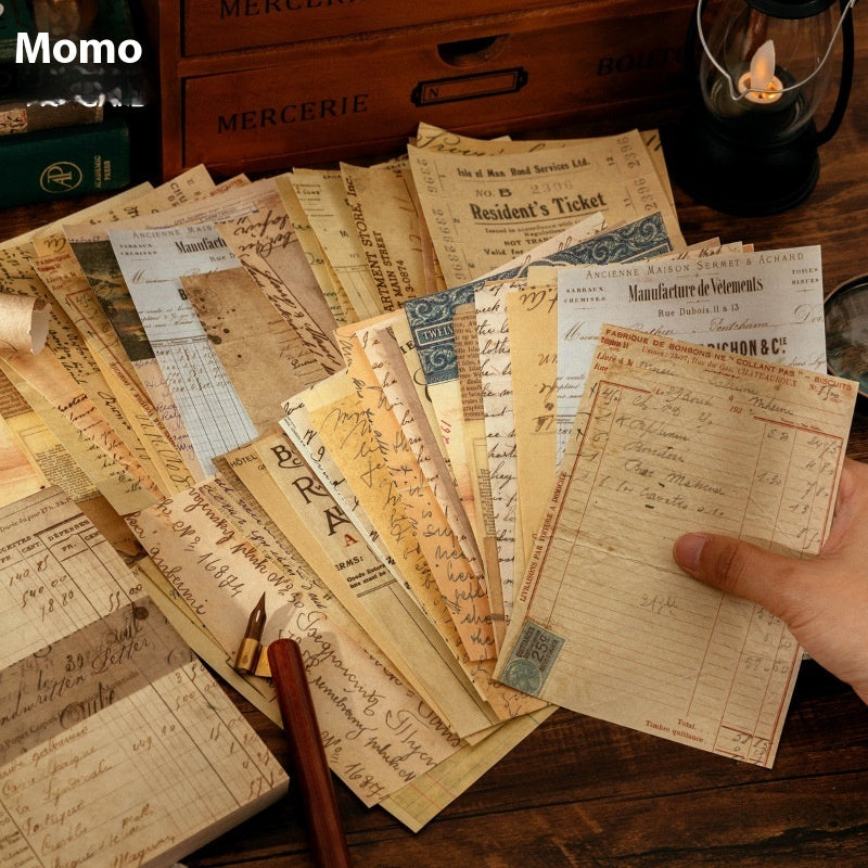 Materiale cartaceo Retro Sfondo artistico per qualsiasi quaderno