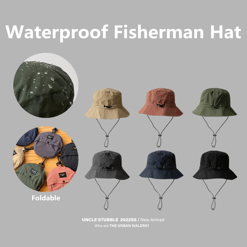 Outdoor Fisherman Hat Men's Shade Quick-drying Sunscreen Breathable