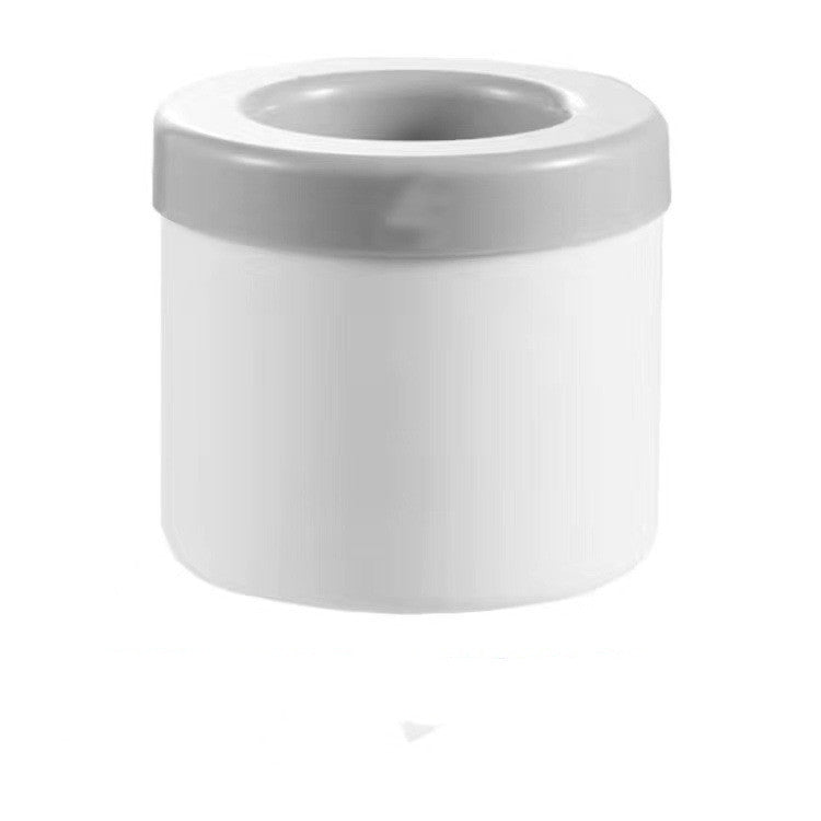 Tragbare 2-in-1-Eiskübelform mit platzsparendem Deckel, Würfelmacher-Werkzeuge für Küchenparty-Barzubehör