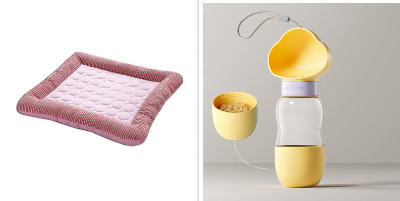 Esterilla refrescante para todo tipo de animales. Material suave para dormir en verano. Transpirable.